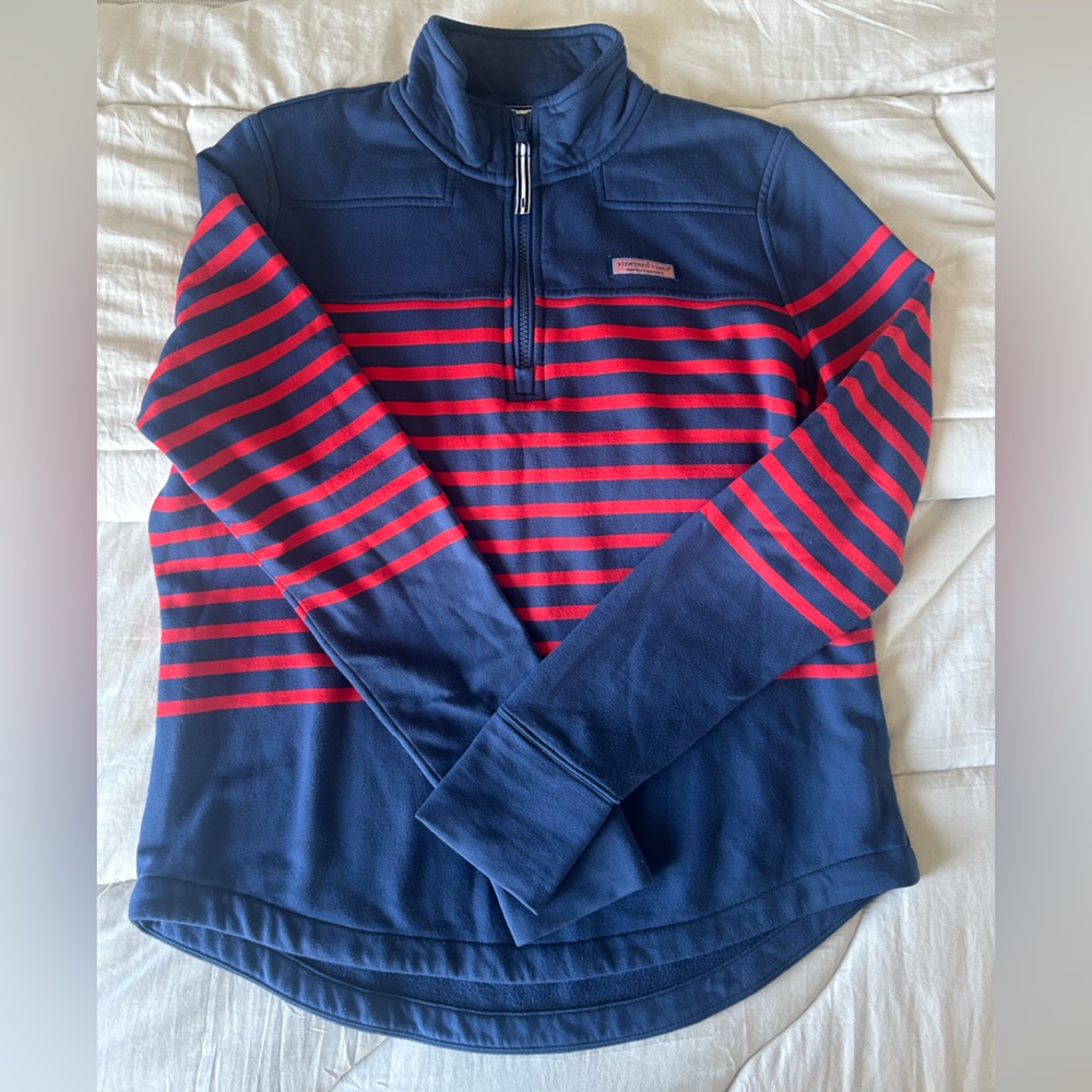 vineyard vines Women’s Shep Shirt - 3/4 zip